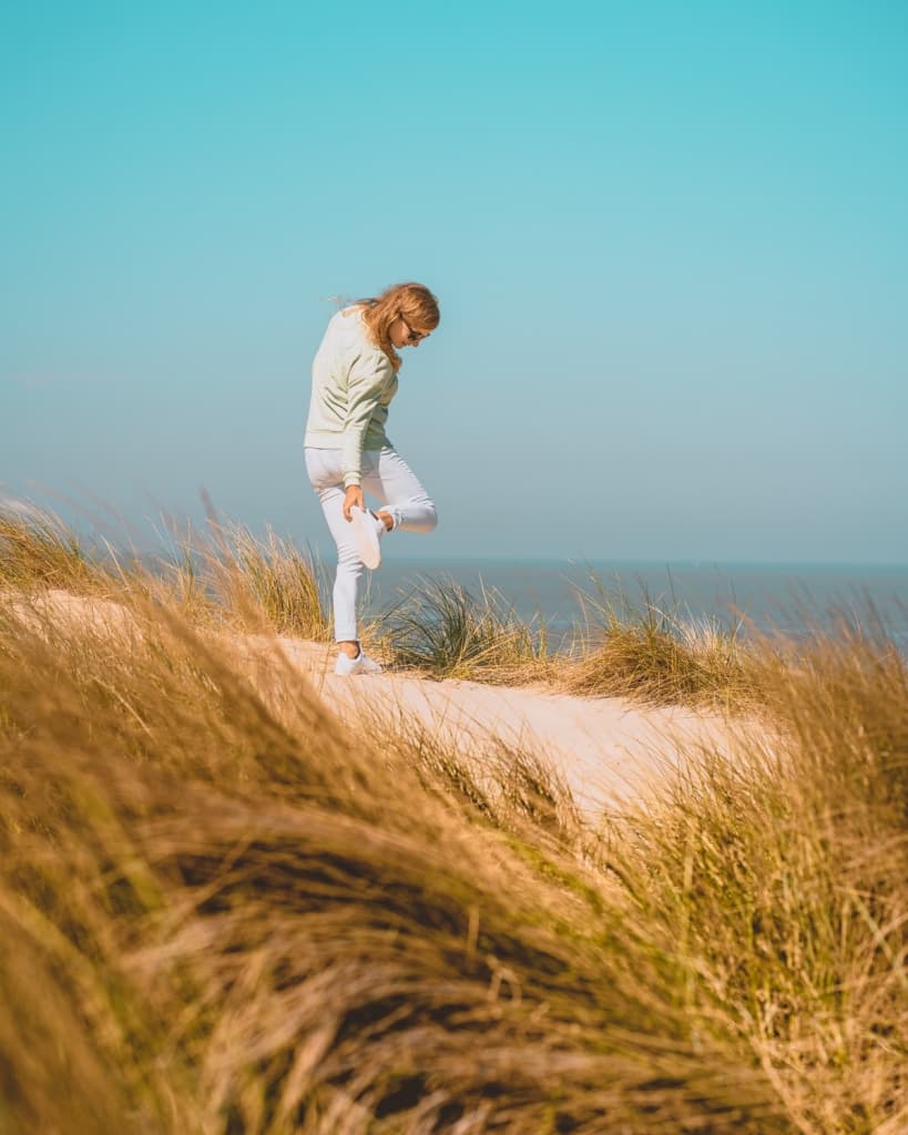weekend rust en zee strand