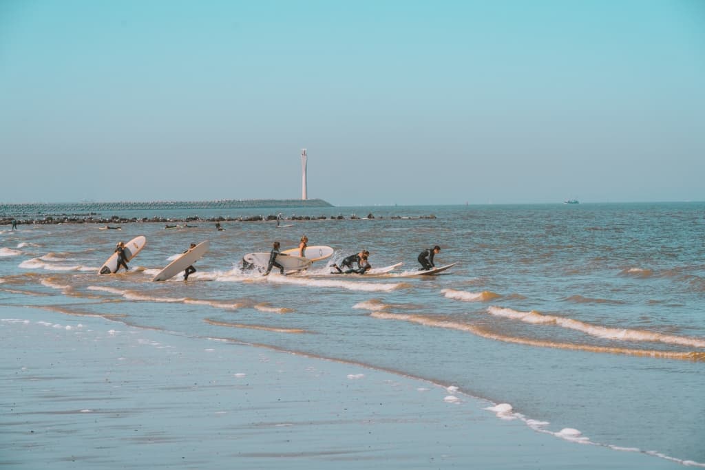 surfen in belgie