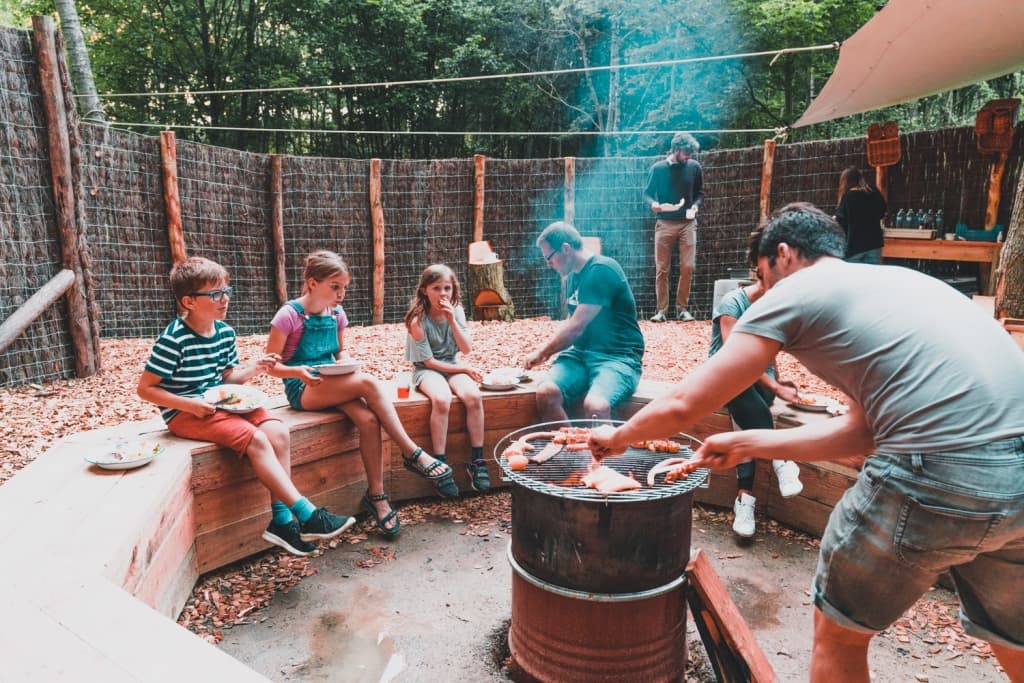 kamperen in belgie met kinderen