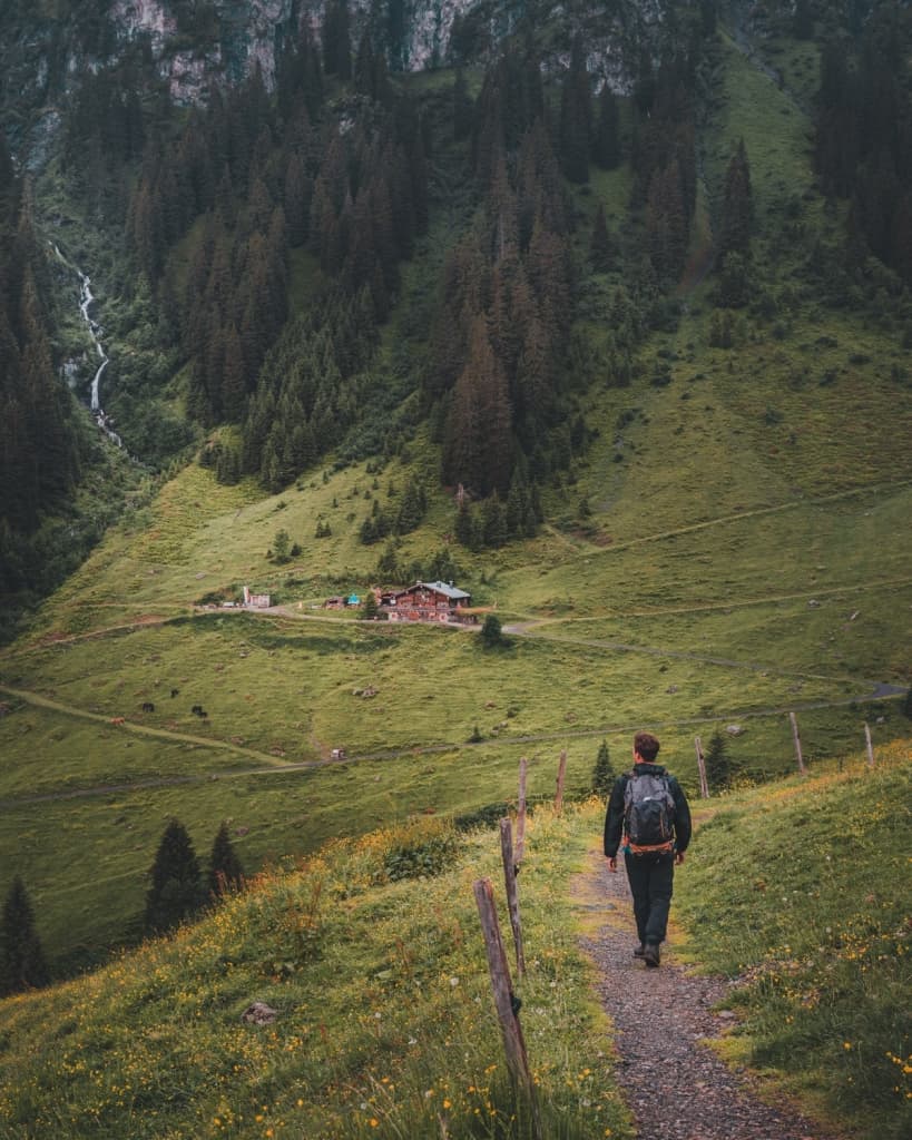 wandelen in oostenrijkse alpen