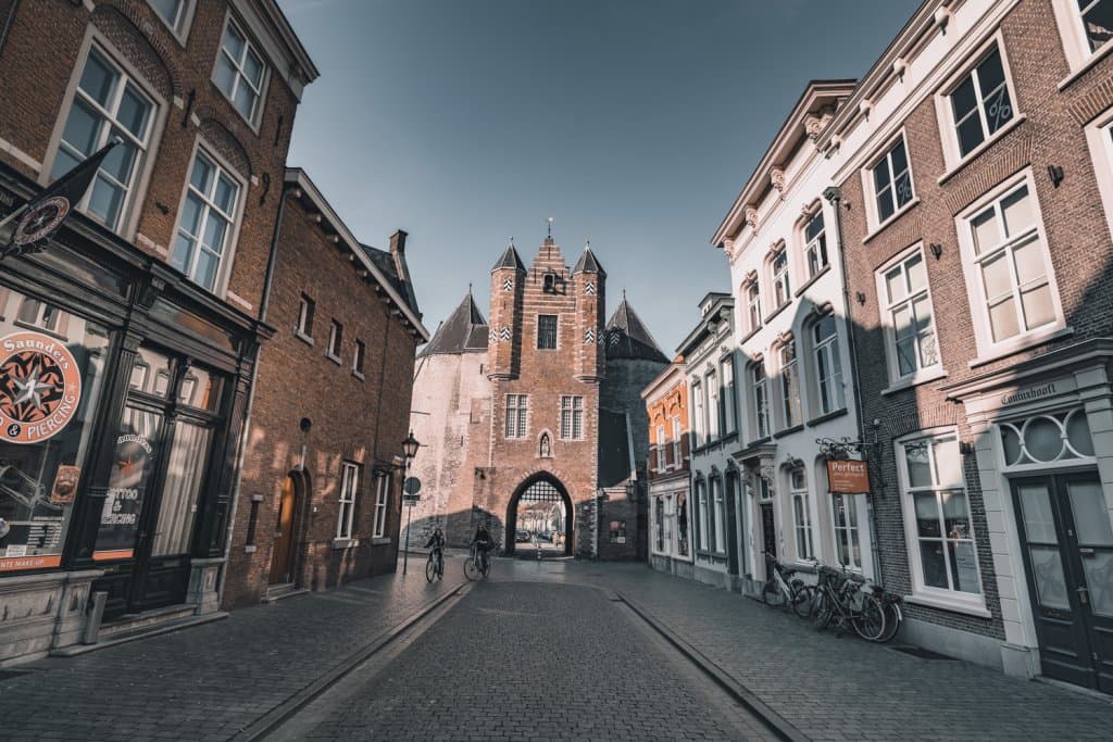 bezoek aan bergen op zoom