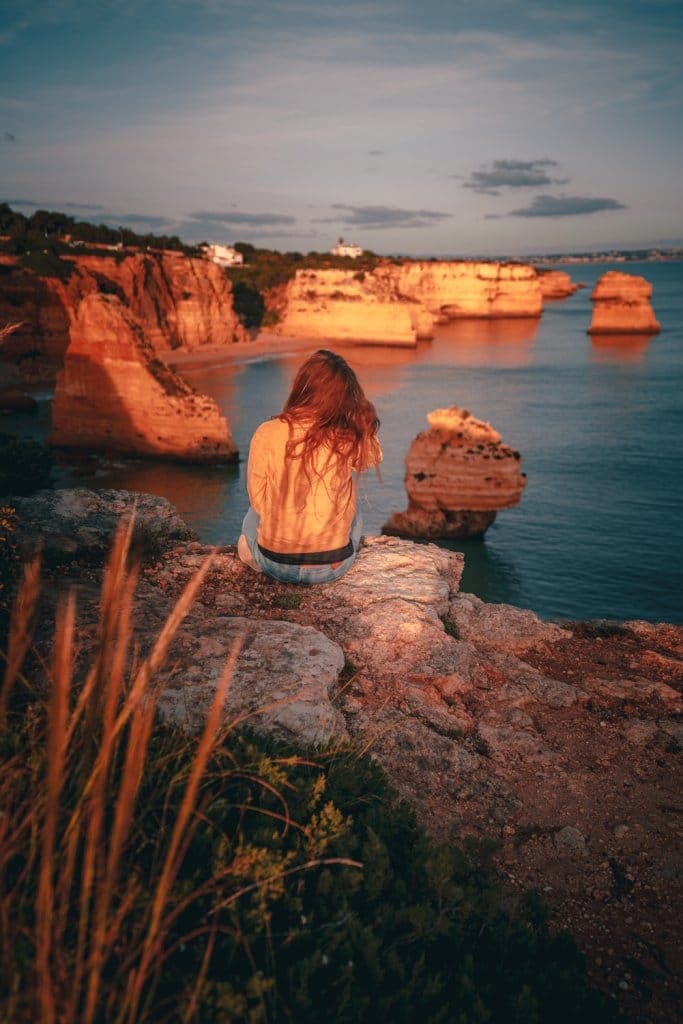 op vakantie in de algarve