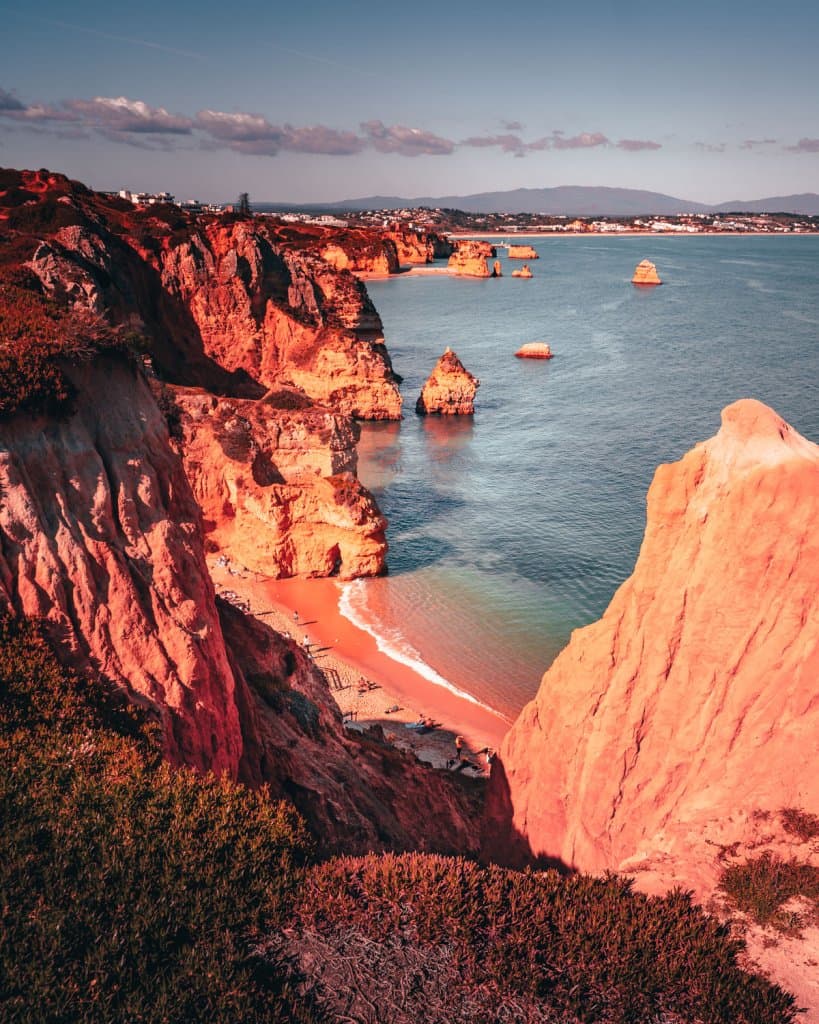 op huwelijksreis naar portugal