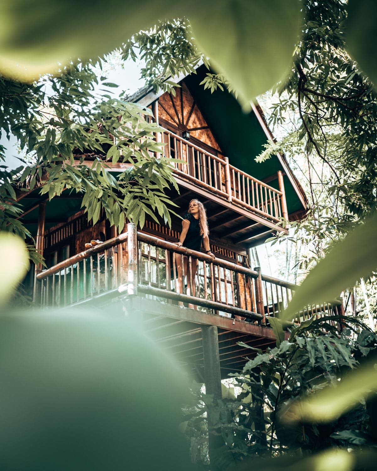 slapen in boomhutten thailand khao sok