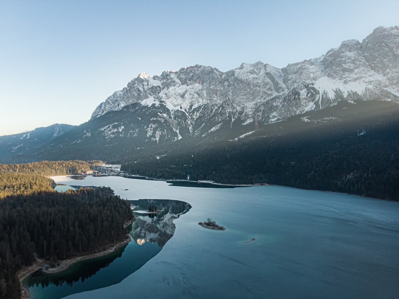 meer duitsland bergen eibseee
