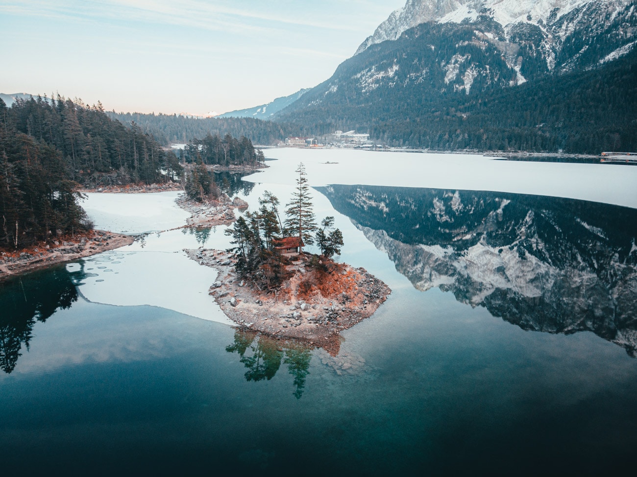 wandelen aan de eibsee