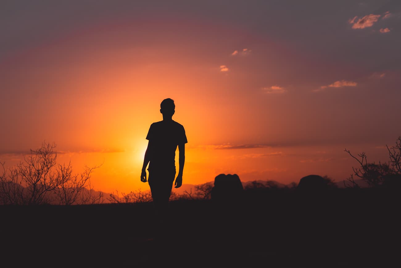 afrika zonsondergang