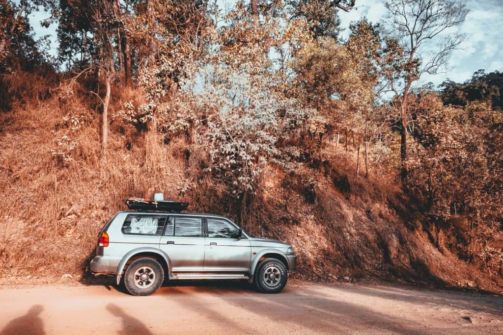 met een 4x4 rond australie rijden