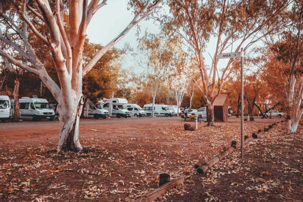 werken op een campground australie