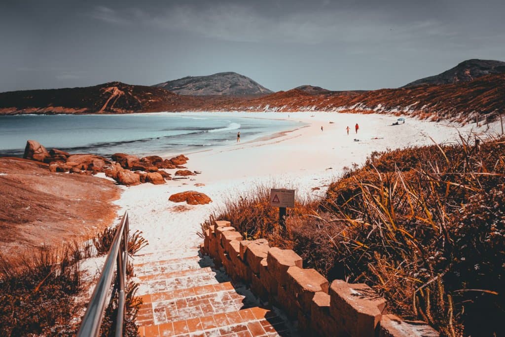 prachtig strand in australie