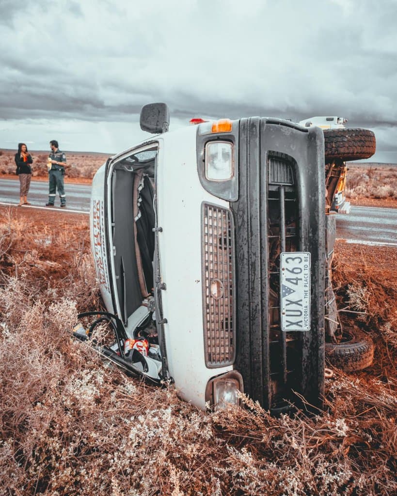 busje huren australie ongeval