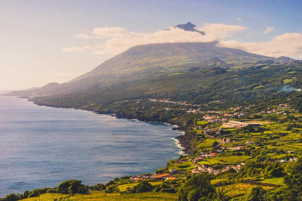 Pico vanop Sao Miguel Azoren