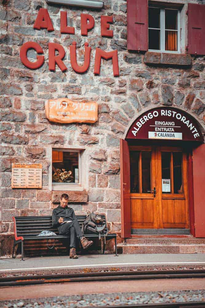 treinen in zwitserland