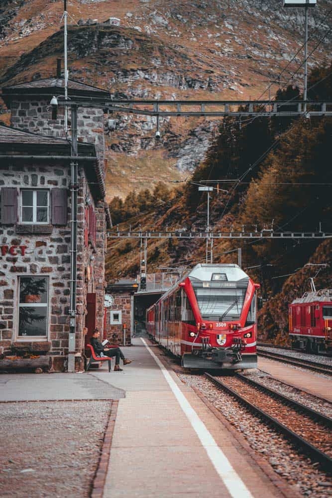 trein vakantie zwitserland