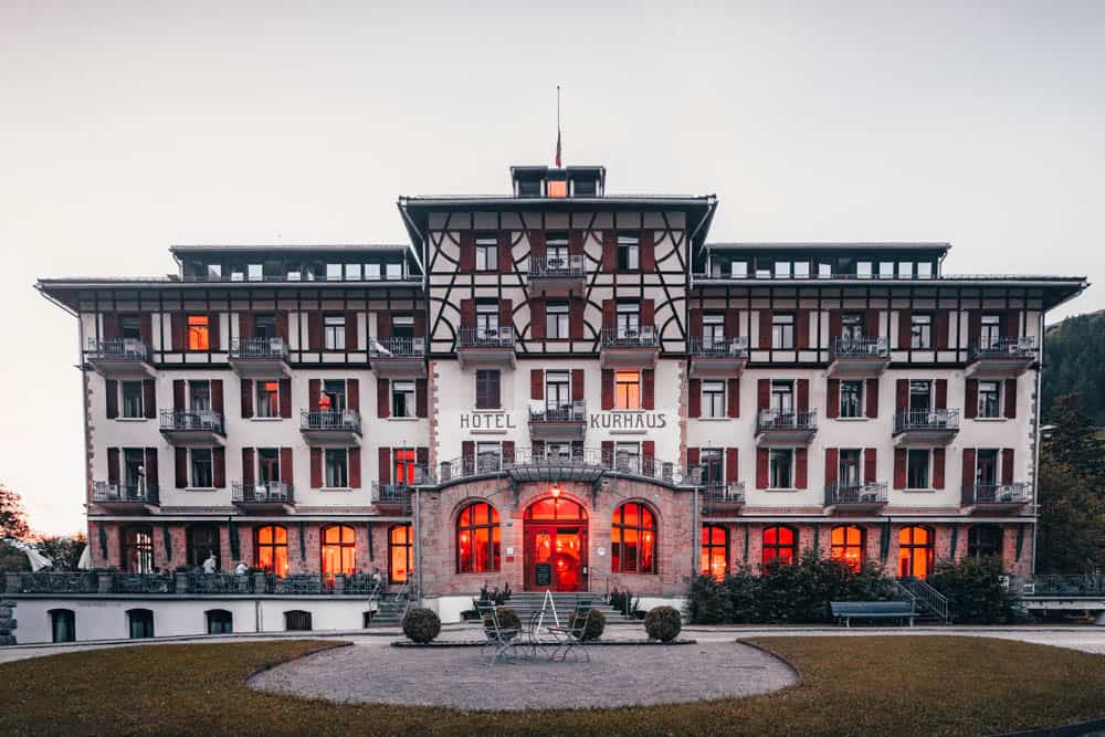 kurhaus bergun zwitserland