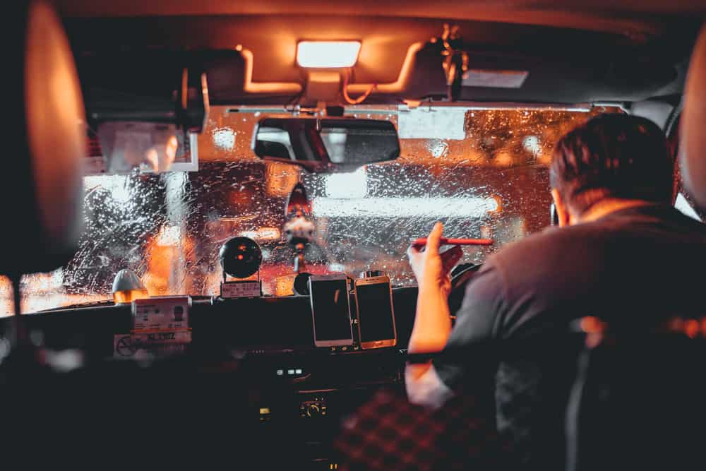 taxi en transport in hongkong