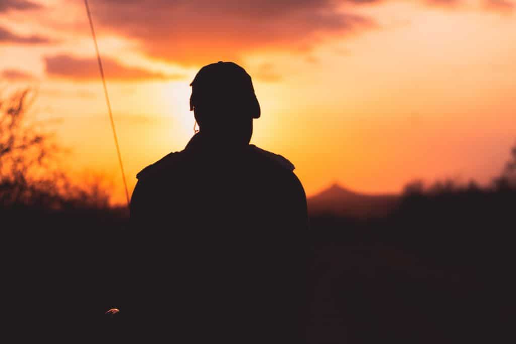 zonsondergang krugerpark