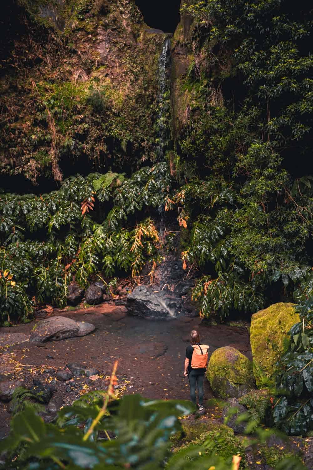 rota de agua azoren hike janela do inferno