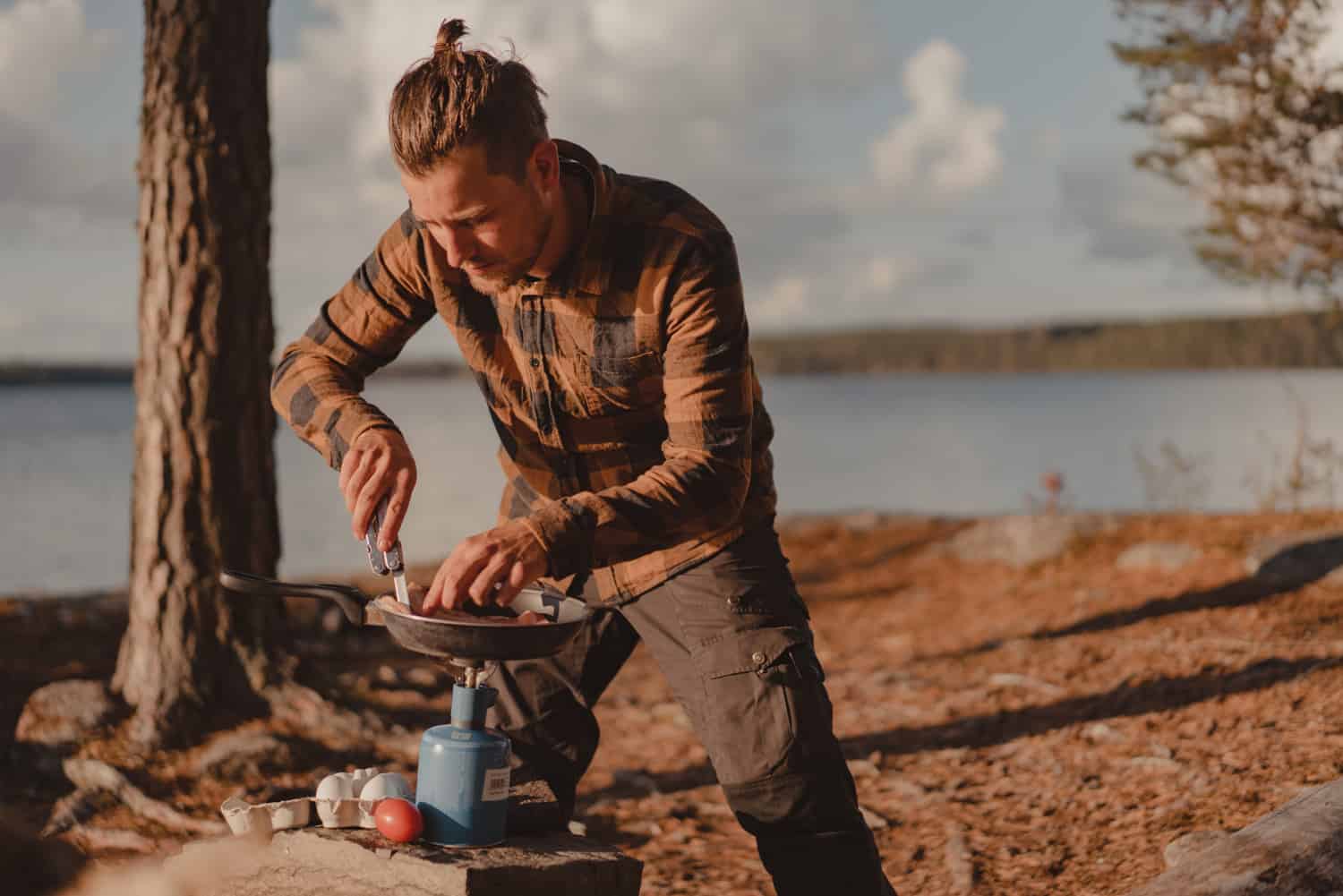 oudoor kamperen kajak zweden