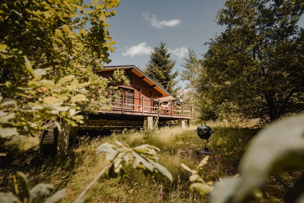 overnachten in chalet ardennen