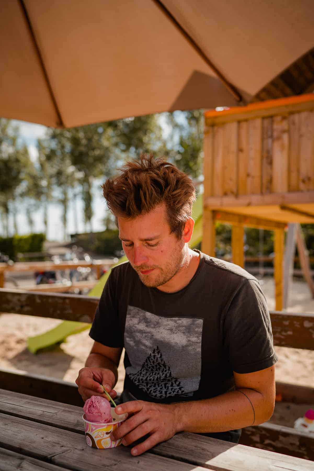 bavhohoeve ijsjes eten