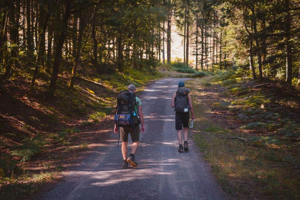 wandelen in de morvan