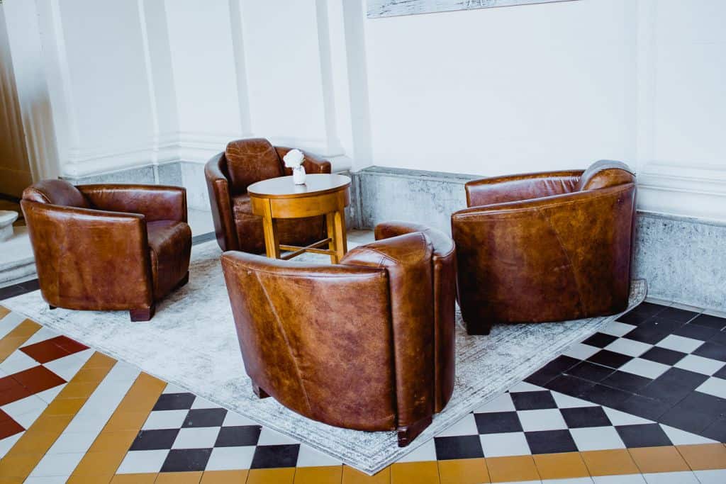 lounge art-deco interieur hotel oostende