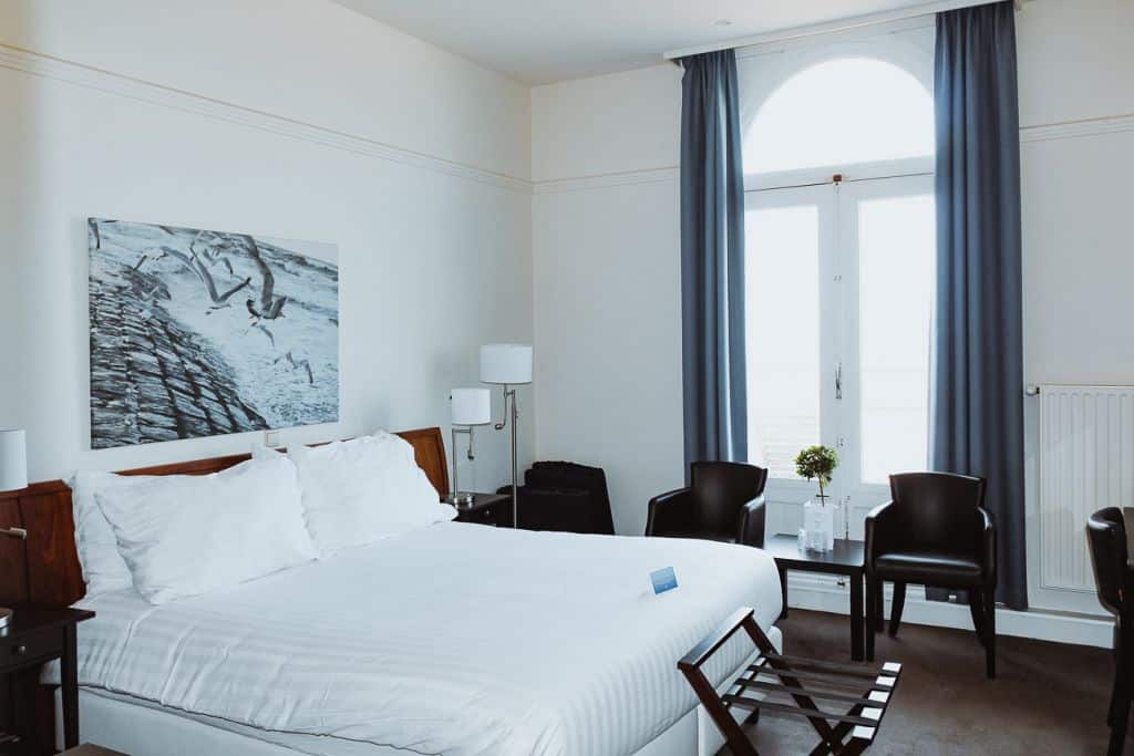 hotelkamer zicht op zee oostende