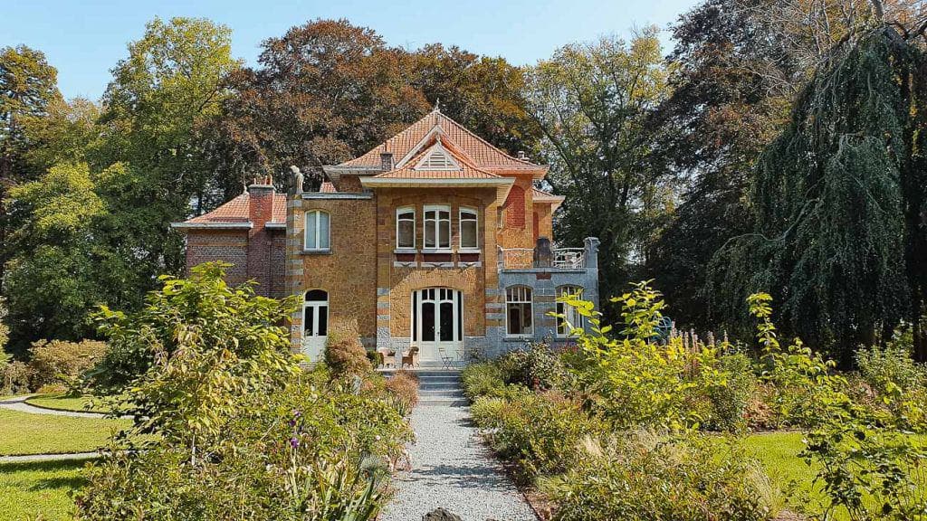 villa carpentier art nouveau Ronse kunst
