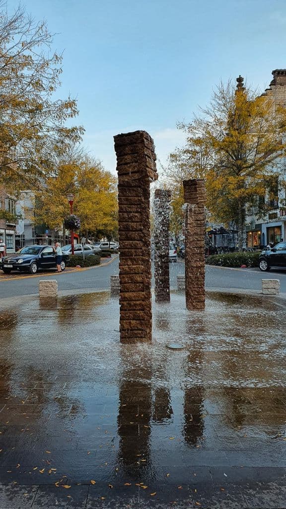 fontein Ronse straatbeeld