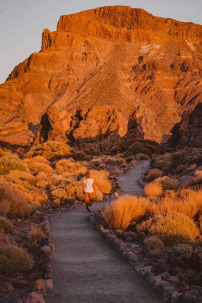 wandeling teide vulkaan
