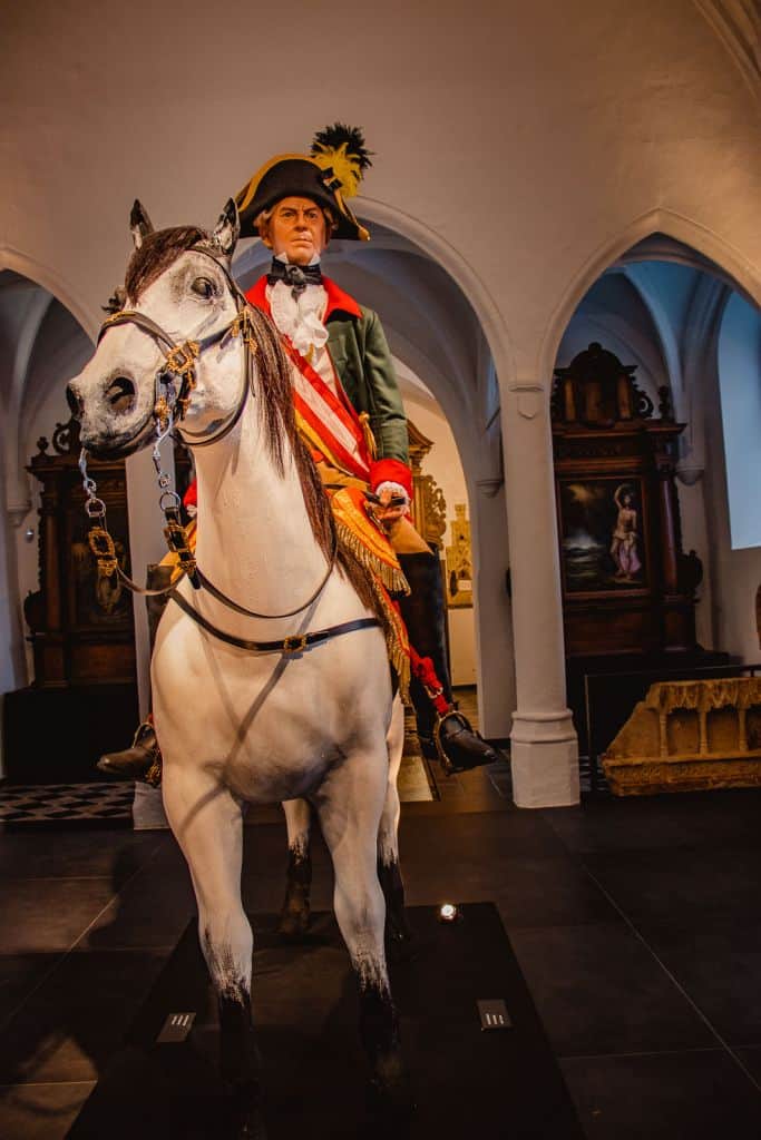 oorlogsmuseum Florenville daguitstap Wallonië, beeld Baillet-Latour