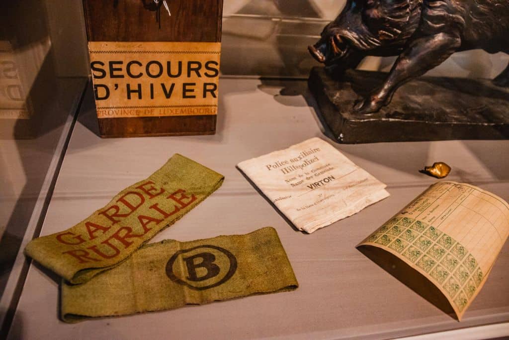 oorlogsmuseum nmbs Wereldoorlog Florenville daguitstap Wallonië