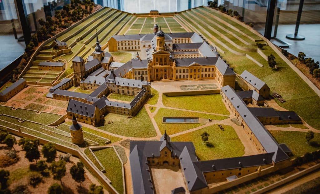 maquette abdij van orval