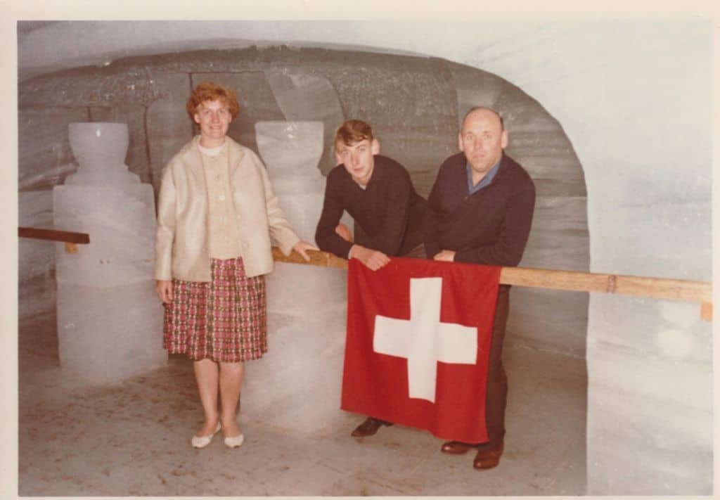 vakantie naar zwitserland in de jaren 70
