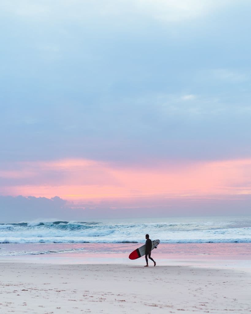 nazare portugal strand