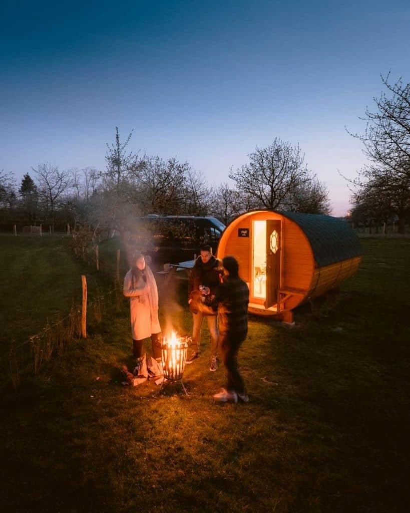 uniek overnachten wijnton limburg