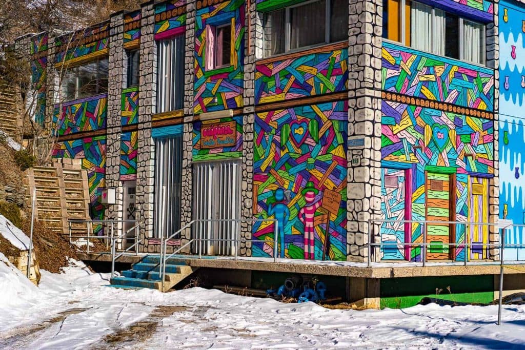 grafitti crans montana