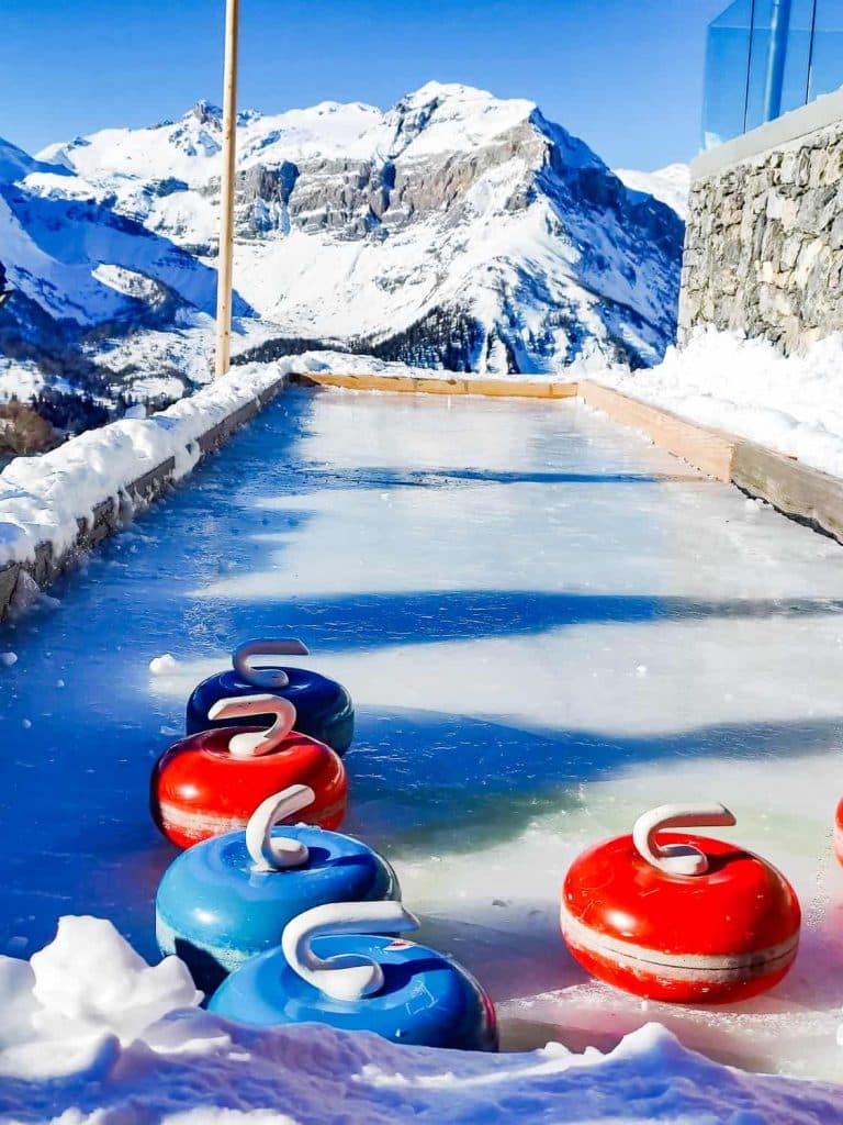 curling in crans montana