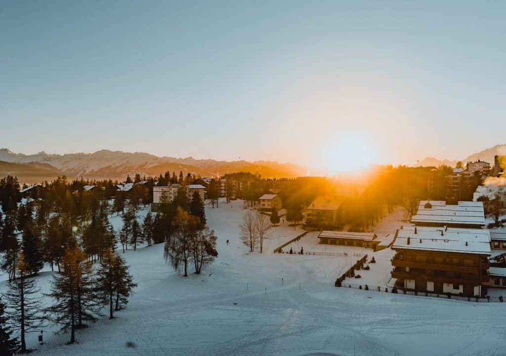 zwitserland in de winter