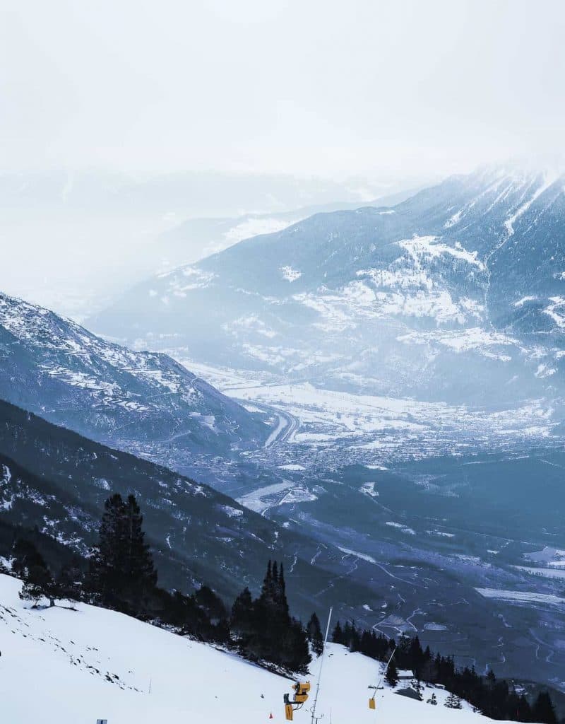 uitzicht crans montana