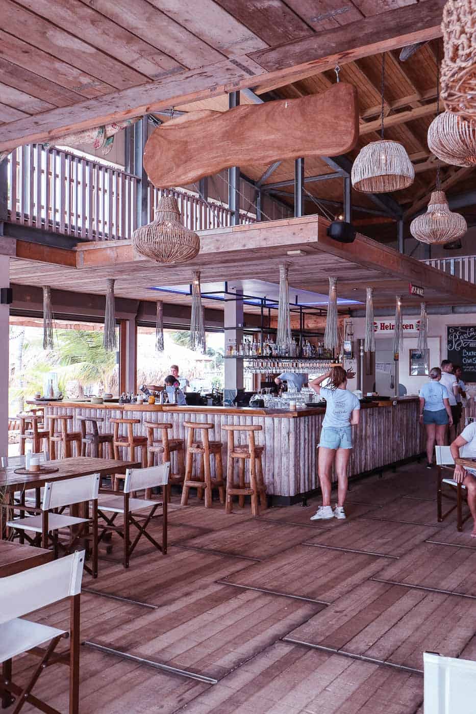 bonaire waar eten ocean club
