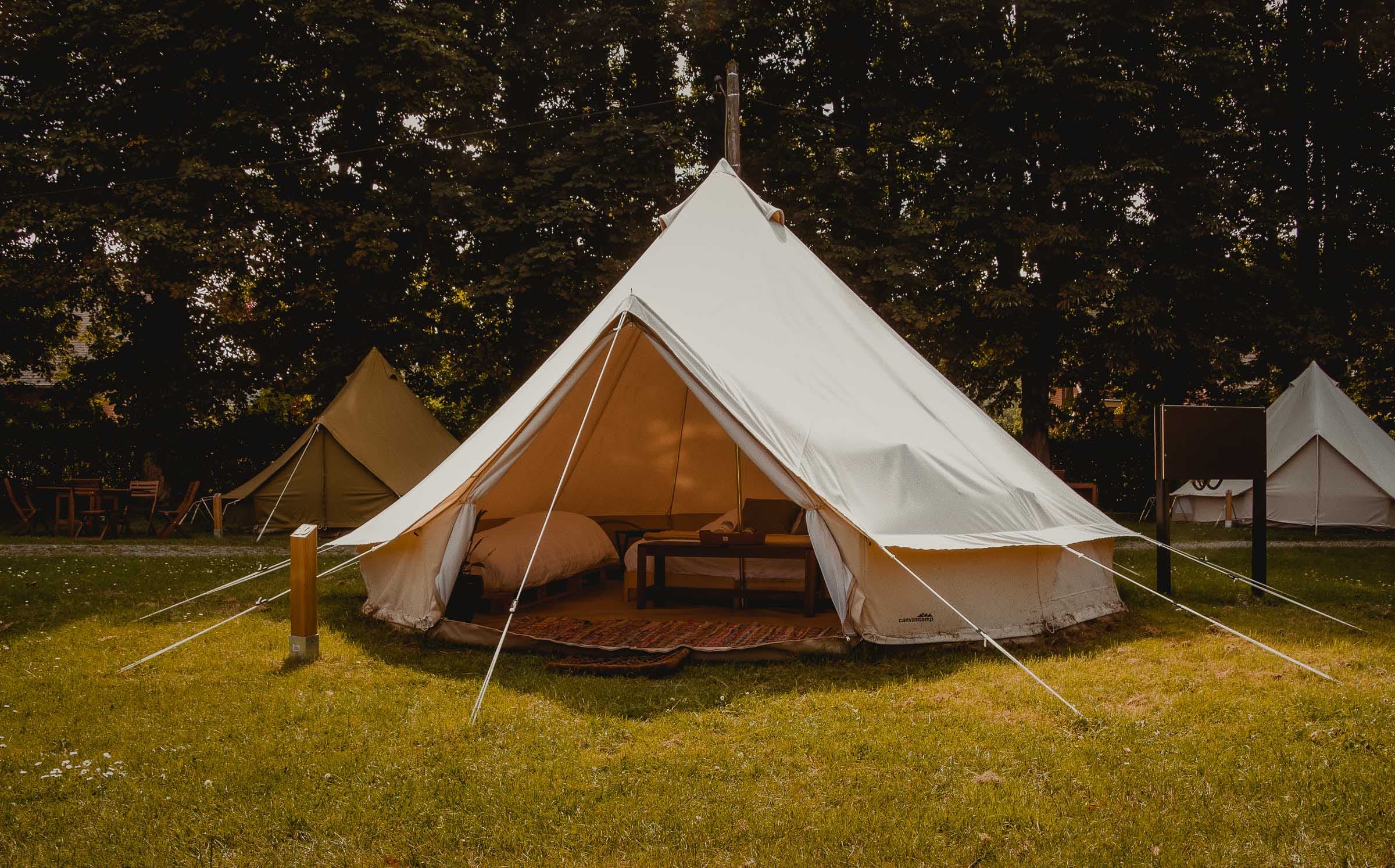 glamping tenten camping ardennen