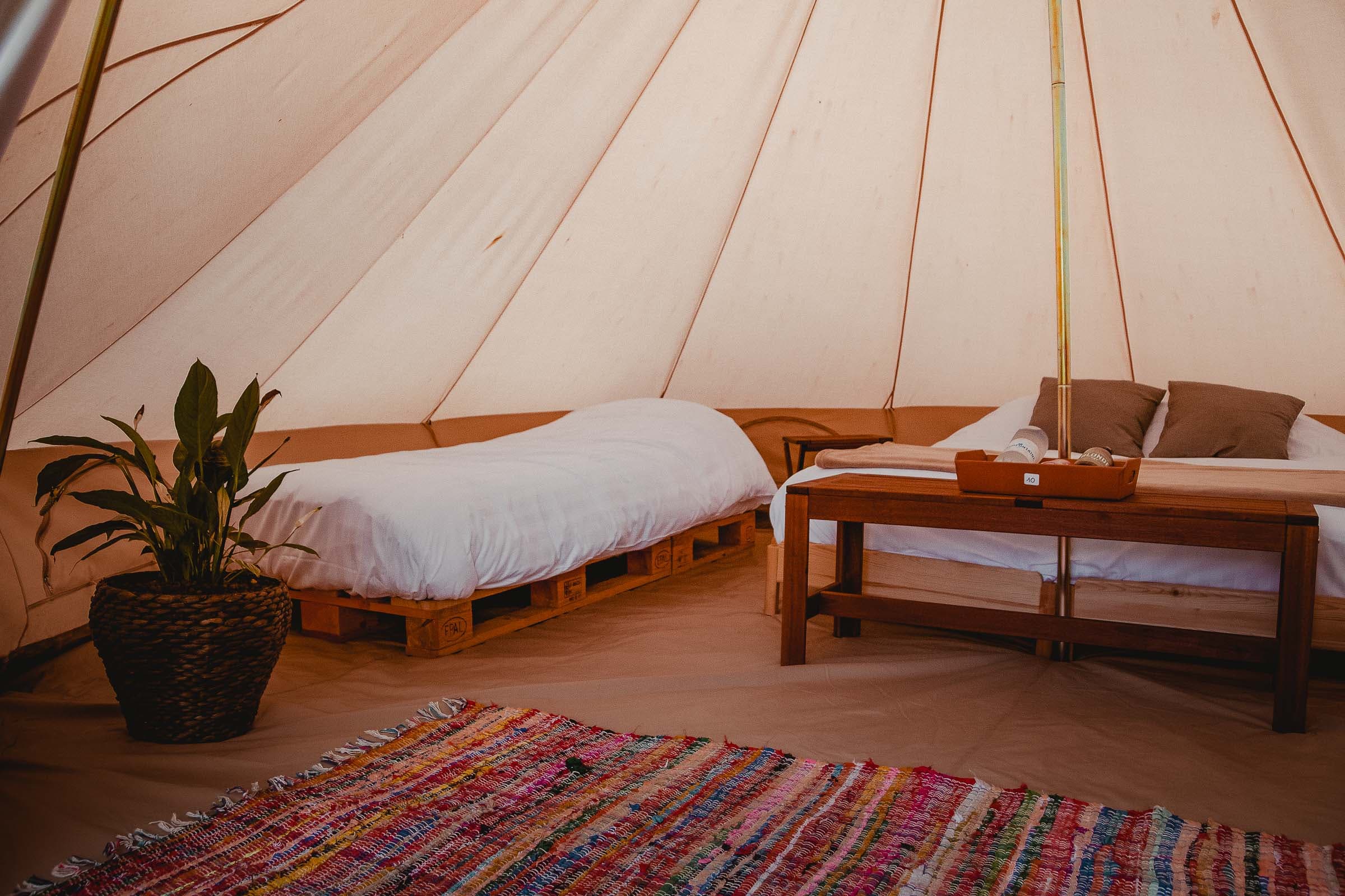 glamping tent han