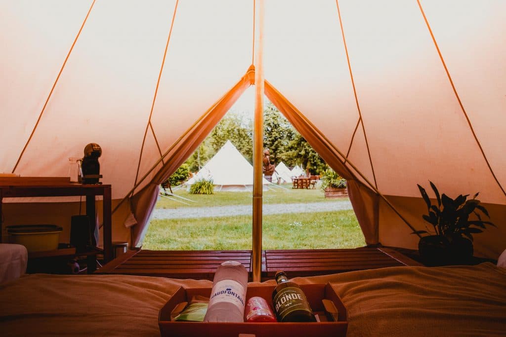 Glamping in Han: Cocoon Village