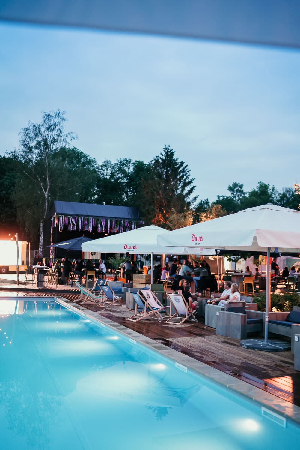 zwemmen in de ardennnen