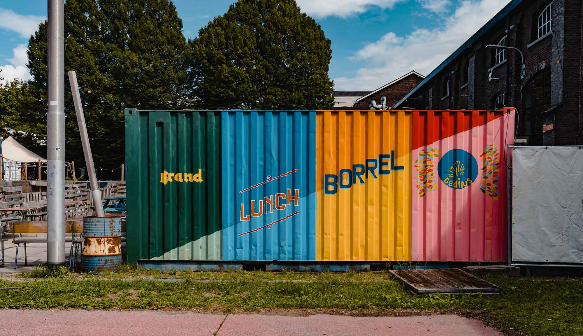 borrel tilburg spoorzone