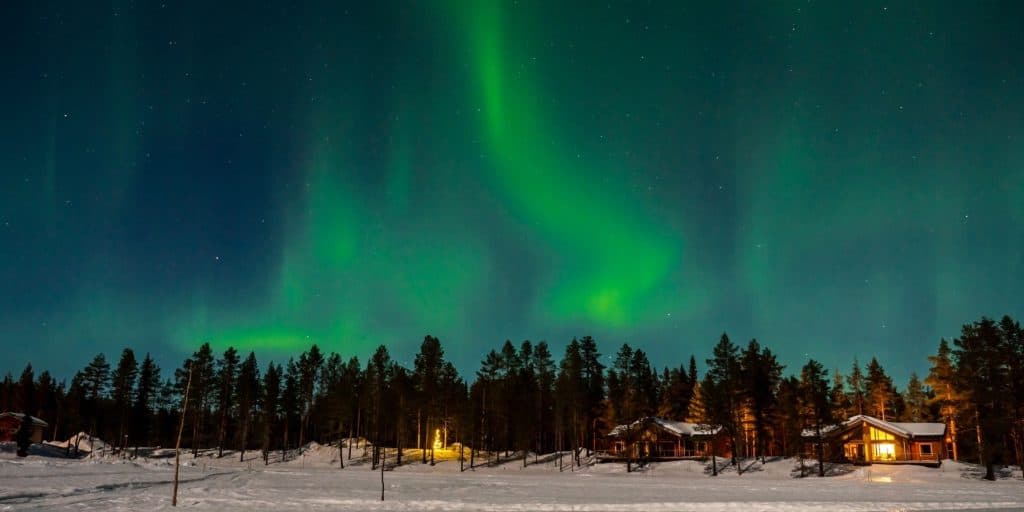 noorderlicht spotten lapland