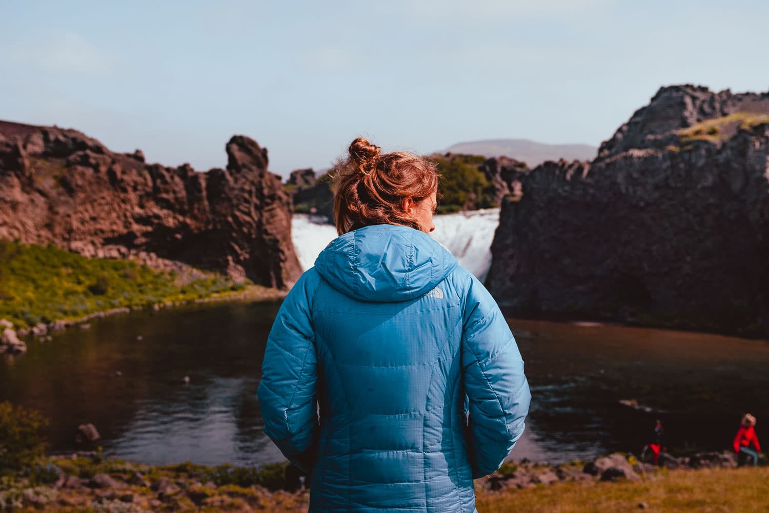 waterval bezoeken ijsland