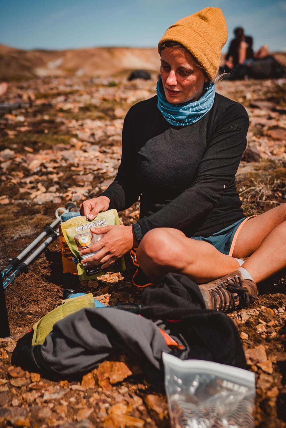 wandelen in ijsland met tent